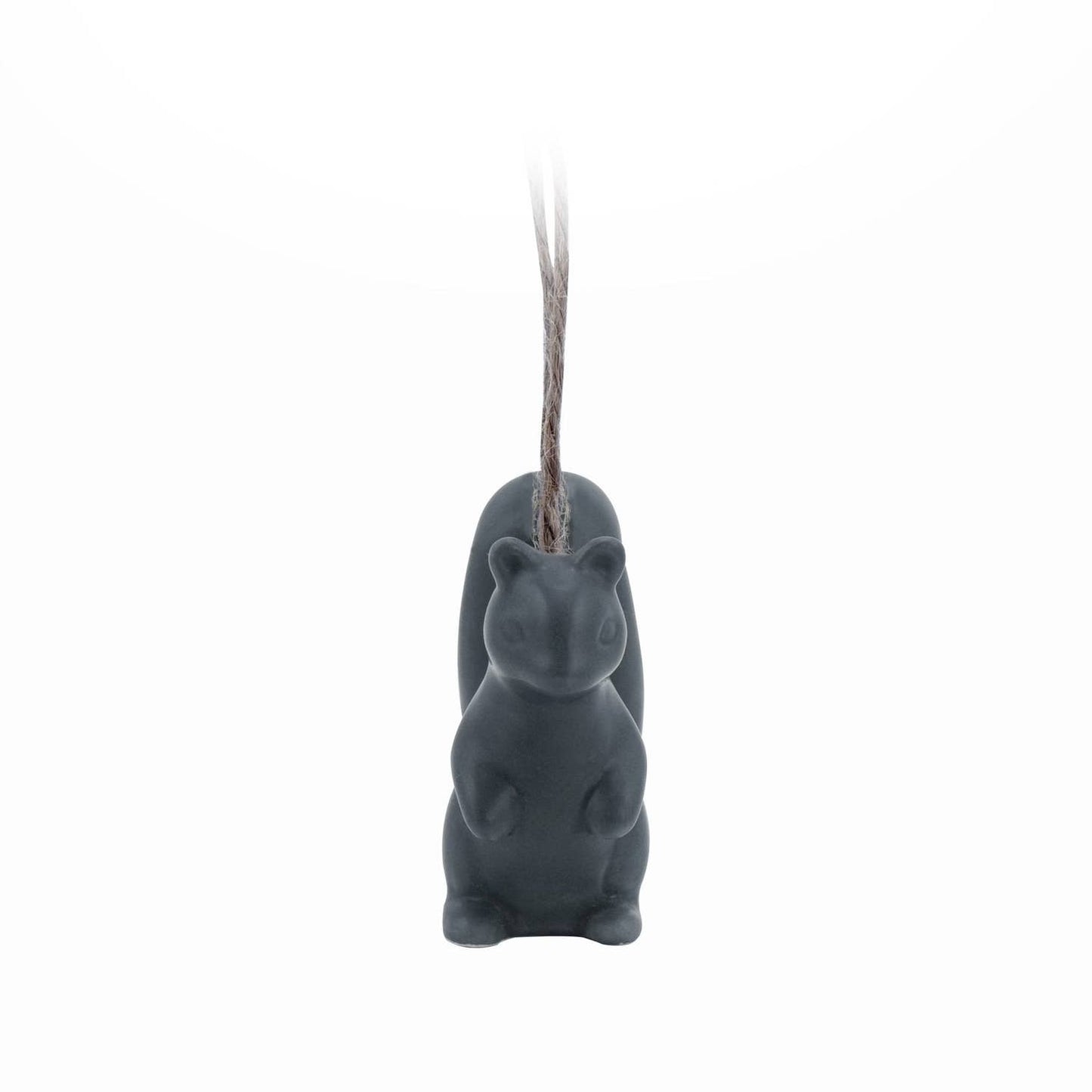 Woodland Folk Hanging Decoration - Navy Squirrel