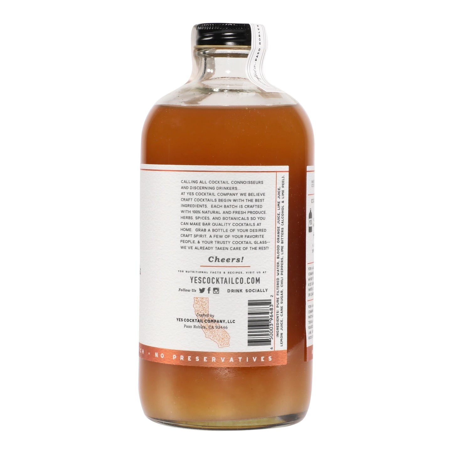 No. 7 Blood Orange & Chili Pepper Cocktail Mixer