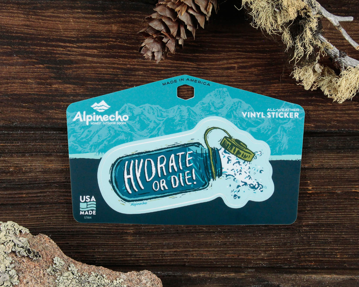 Hydrate or Die Sticker