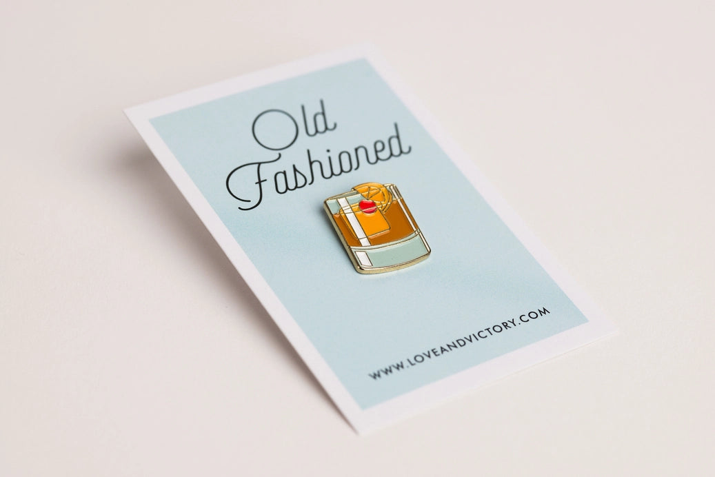 Old Fashioned Cocktail Pin