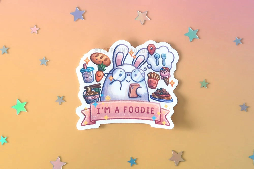 I'm A Foodie Sticker