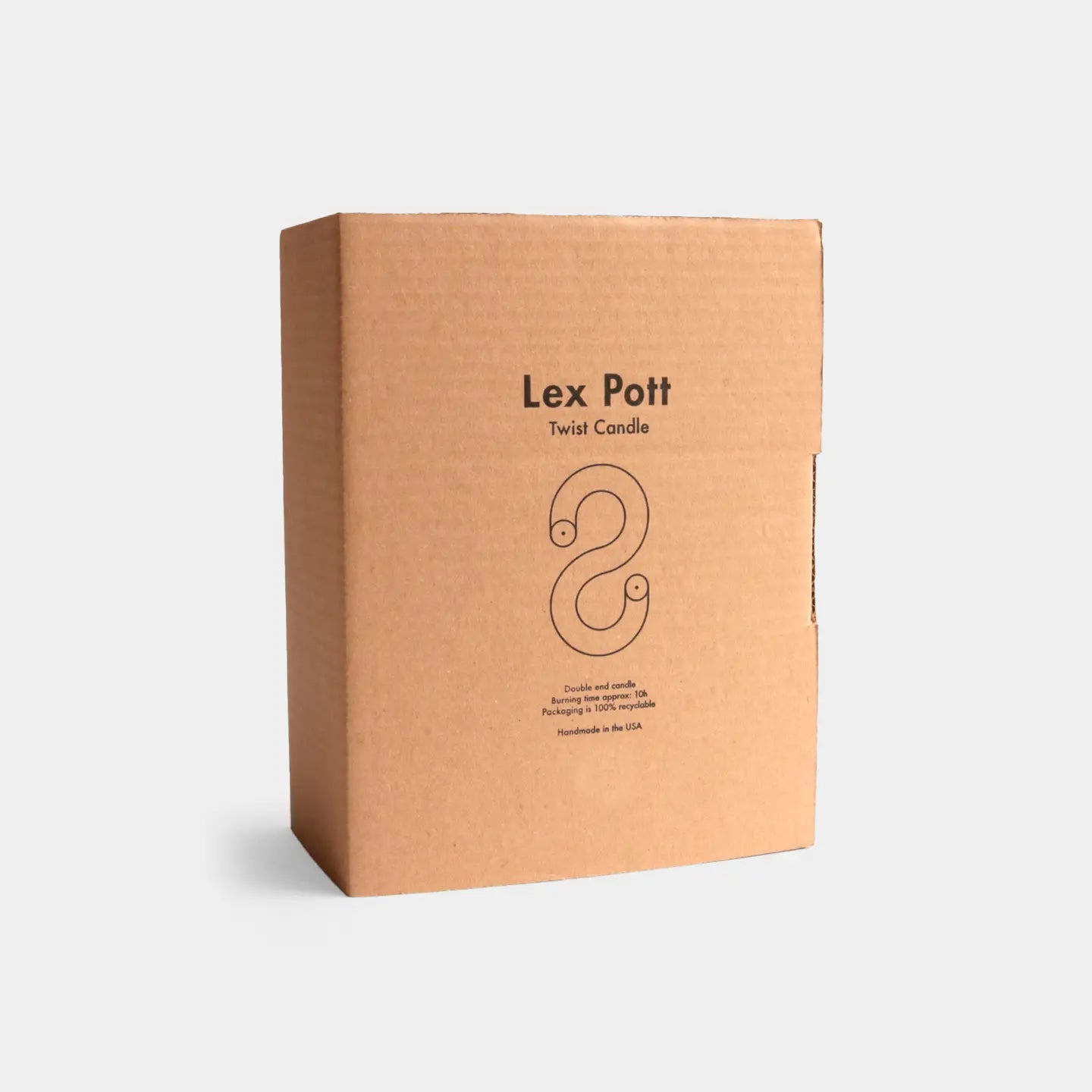 Twist Candle Sticks By Lex Pott - Candy Cane