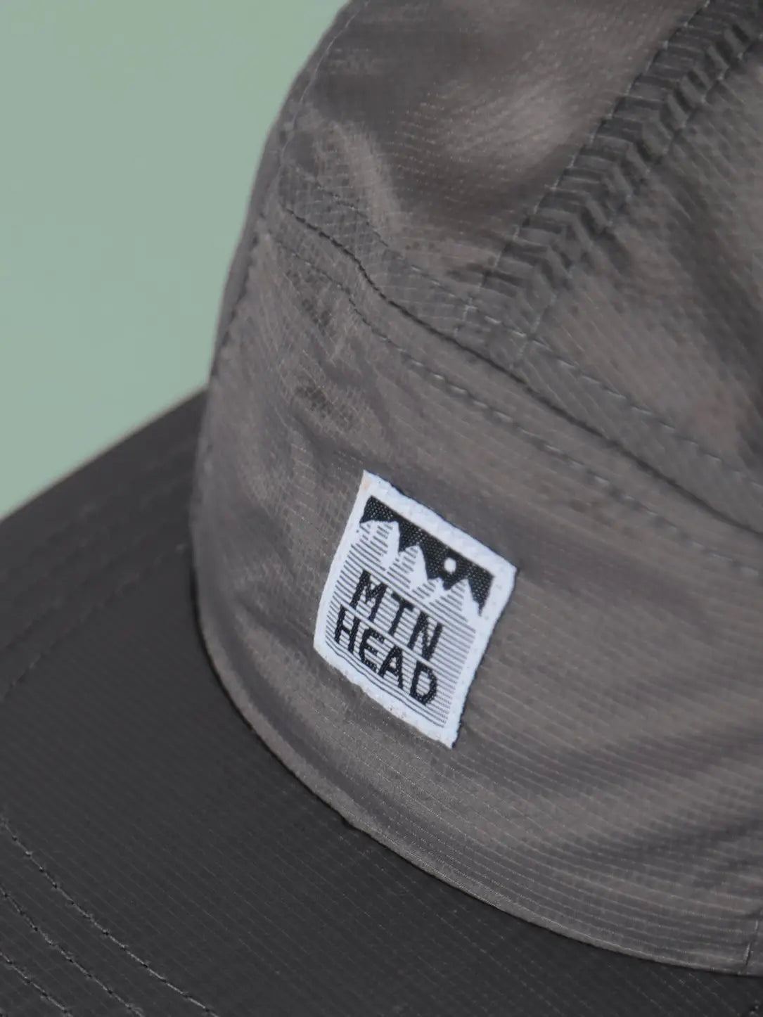 DWR Camp Hat - Steel Grey Packable Ripstop