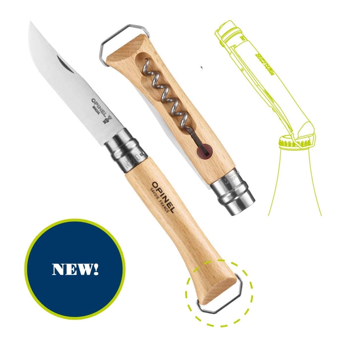 Corkscrew with Bottle Opener Knife