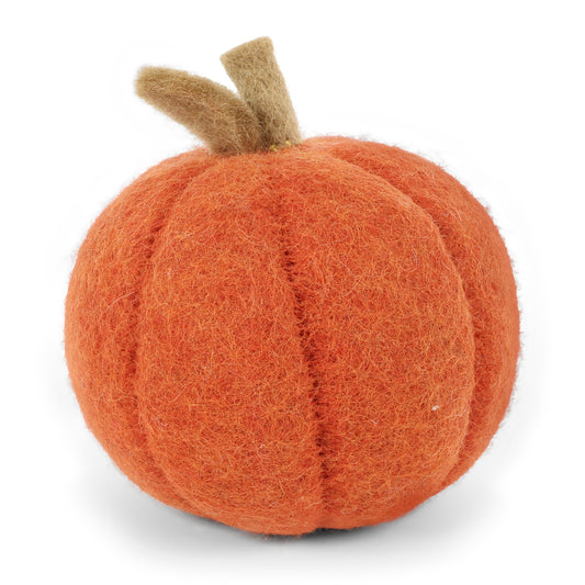 Felt Pumpkin - Rusty Red