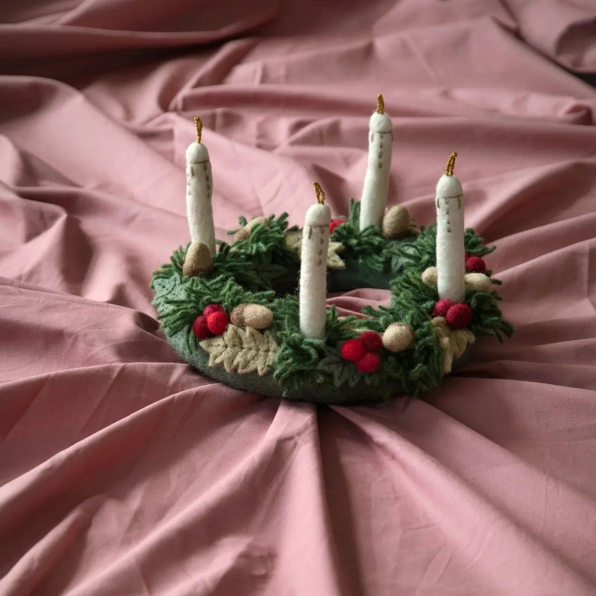 Felt Advent Wreath