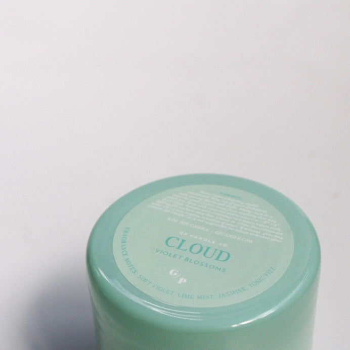 9oz Hue Candle - Cloud (Violet Blossoms)