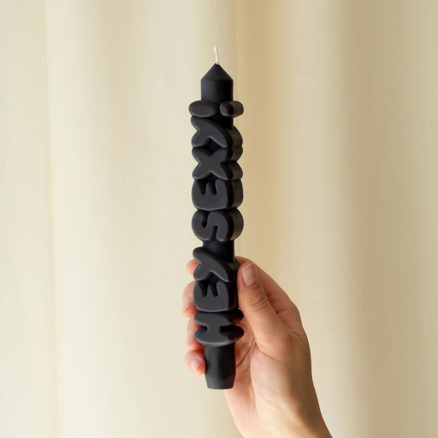 Taper Candle Hey Sexy! - Black