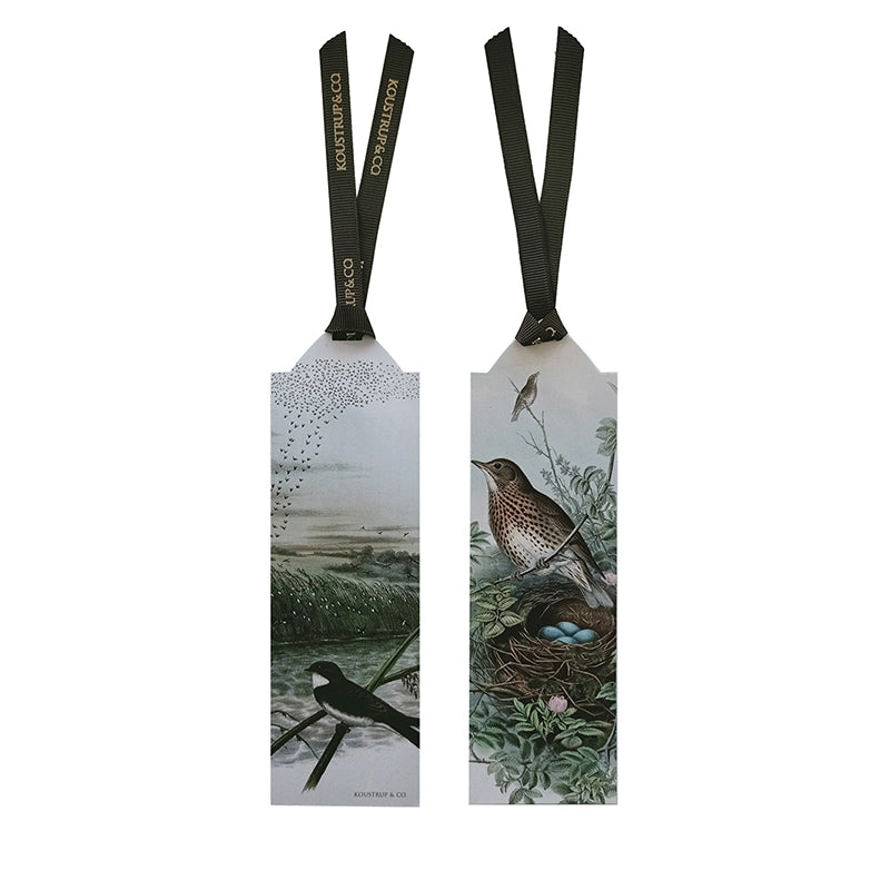 Koustrup & Co Bookmark - Brown Ribbon