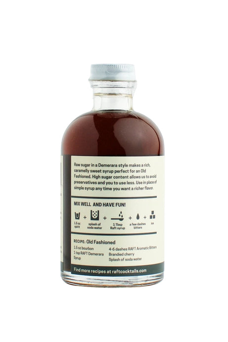 RAFT - Demerara Syrup 250ml BEST BY: Jan 20, 2025