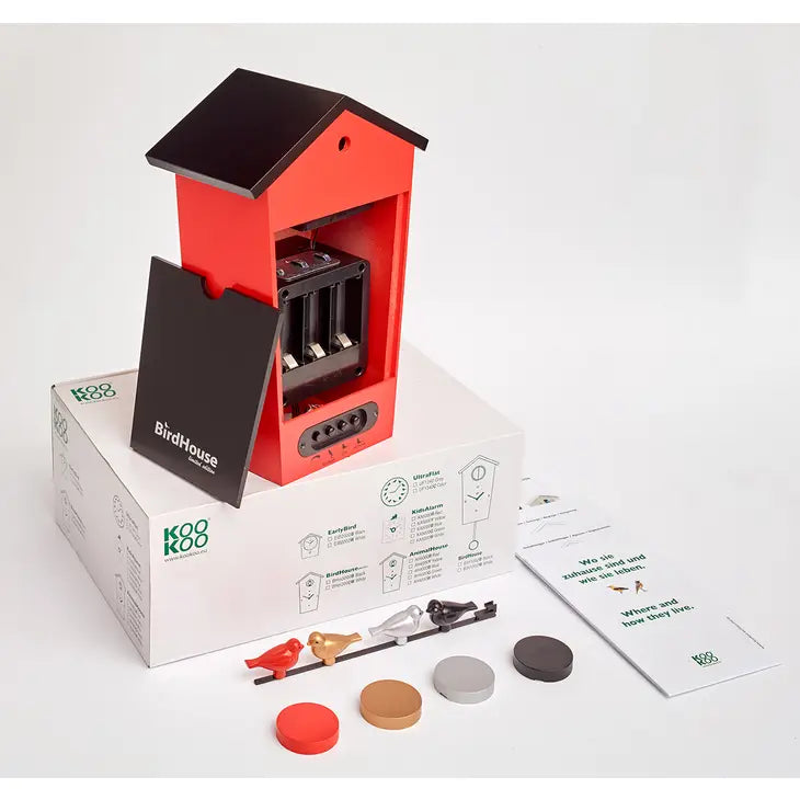 KOOKOO Birdhouse - Red