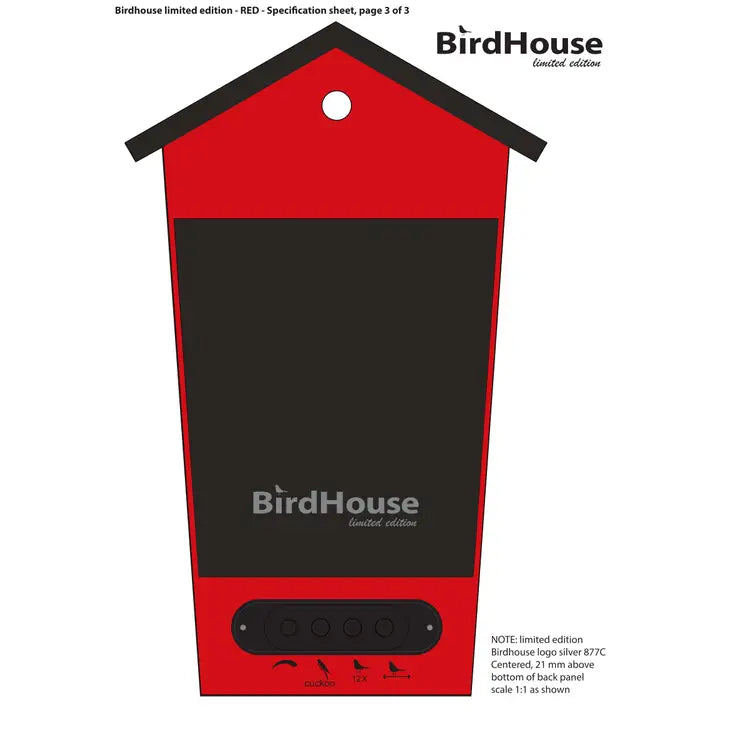 KOOKOO Birdhouse - Red