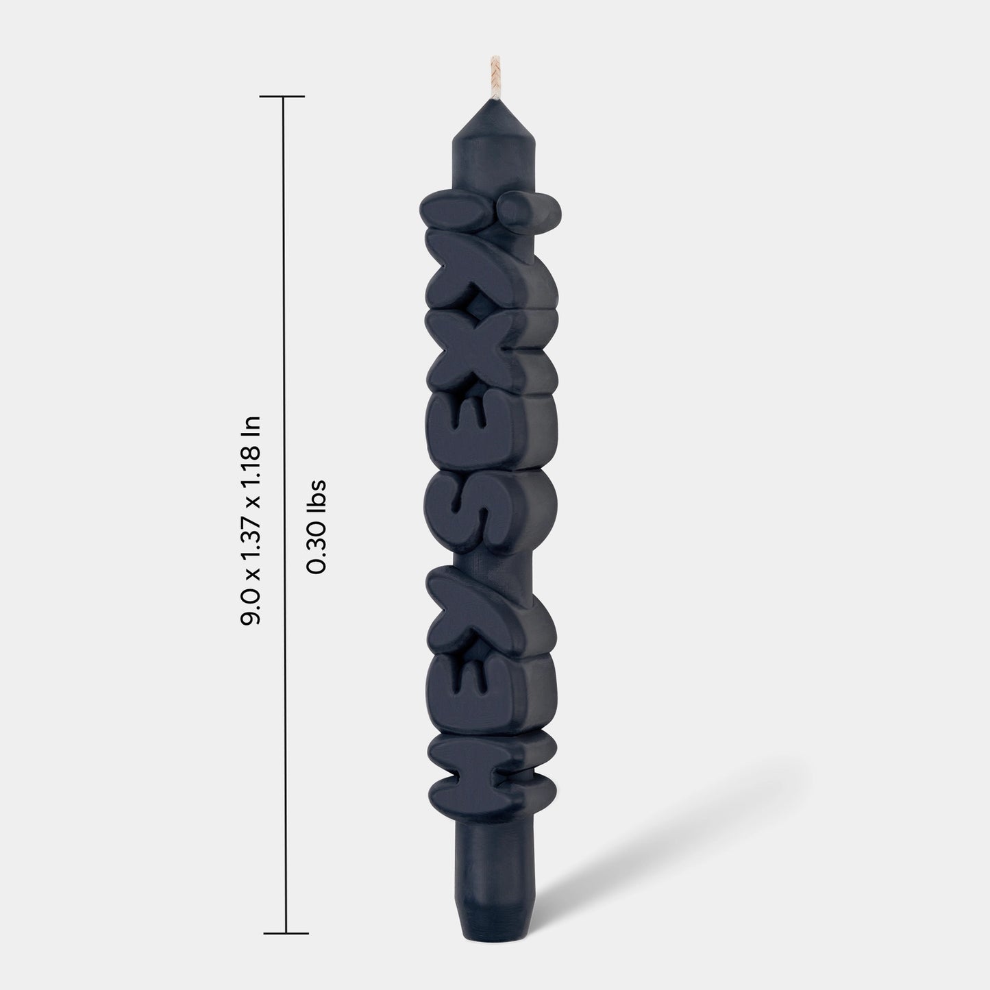 Taper Candle Hey Sexy! - Black