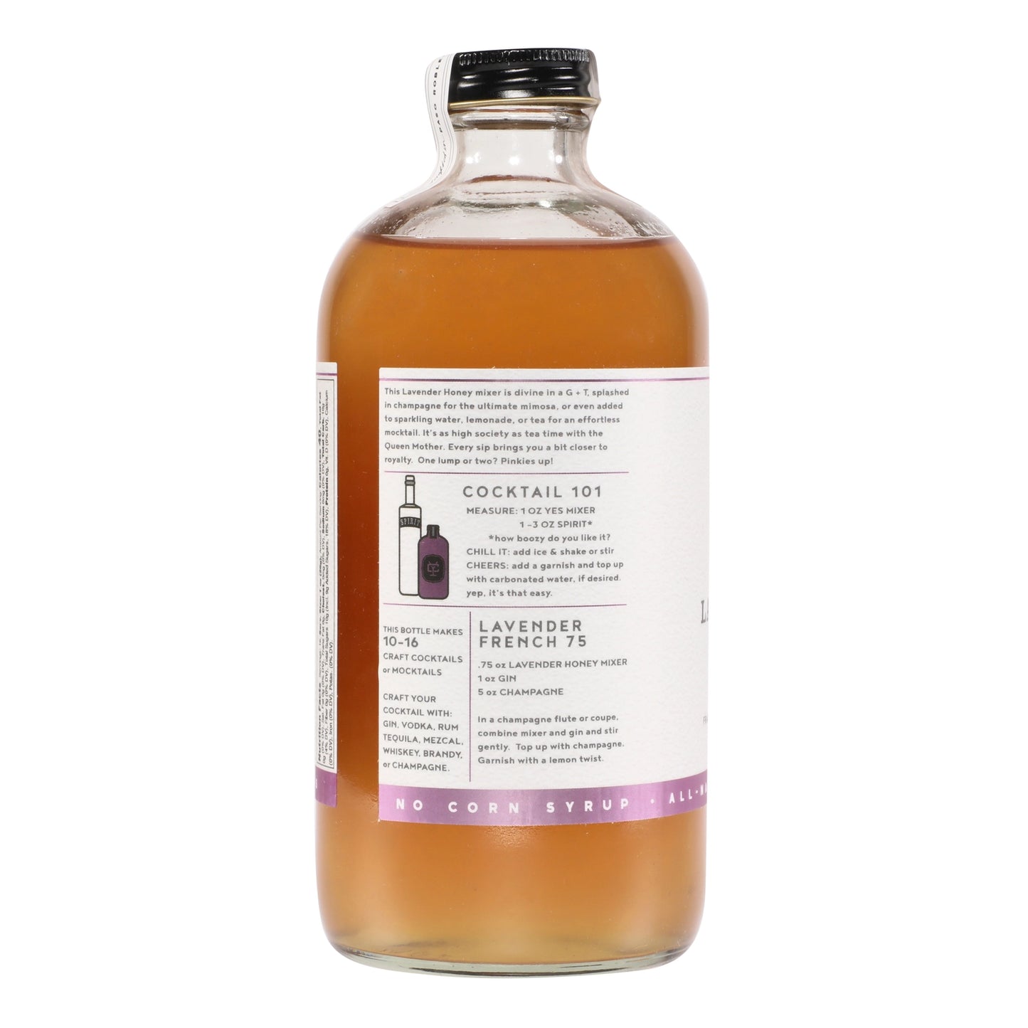 No. 1 Lavender Honey Cocktail Mixer