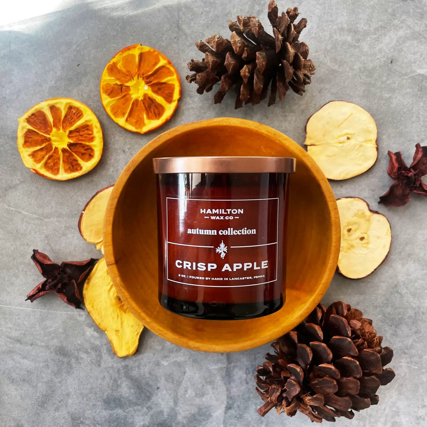 Hamilton Wax Co. - Crisp Apple Candle