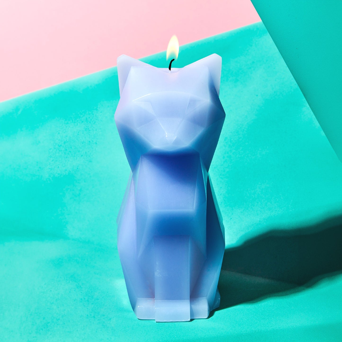 Pyropet Kisa Cat Skeleton Candle - Lavender