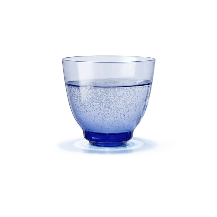 Holmegaard Flow Tumbler - Dark Blue