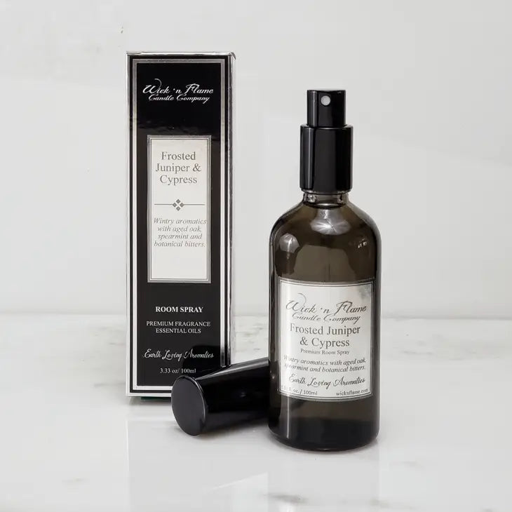 Wick'n Flame - Frosted Juniper & Cypress 100ml Room Spray