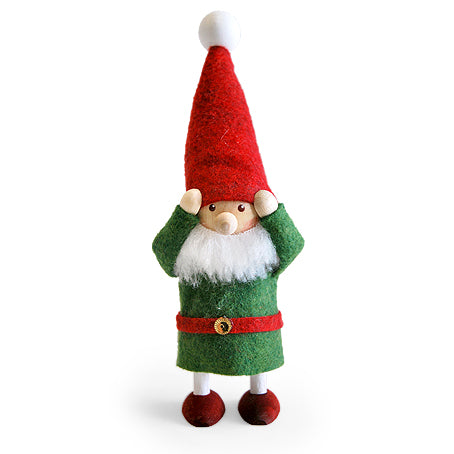 Boy Tomte "Oh No!" Ornament