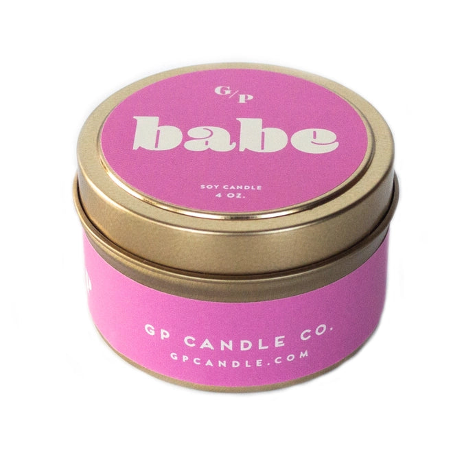 Just Because 4oz Candle Tin - Babe