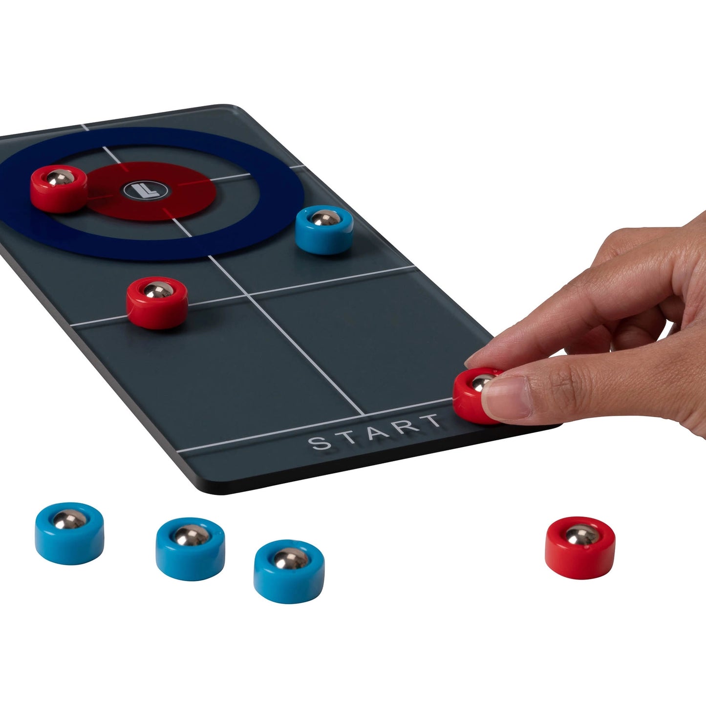 Acrylic Game - Curling