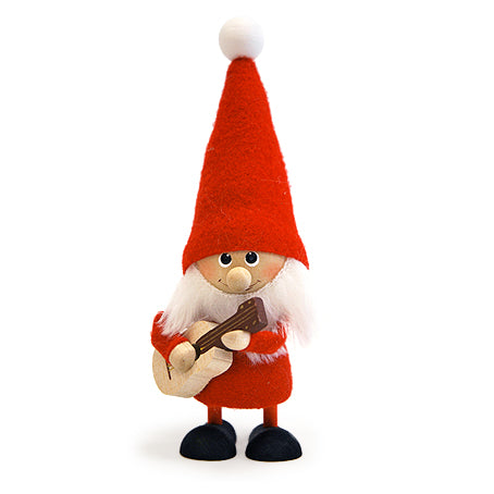 Boy Tomte Playing Guitar Ornament