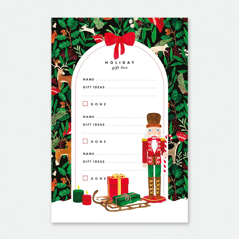 Christmas List Notepad