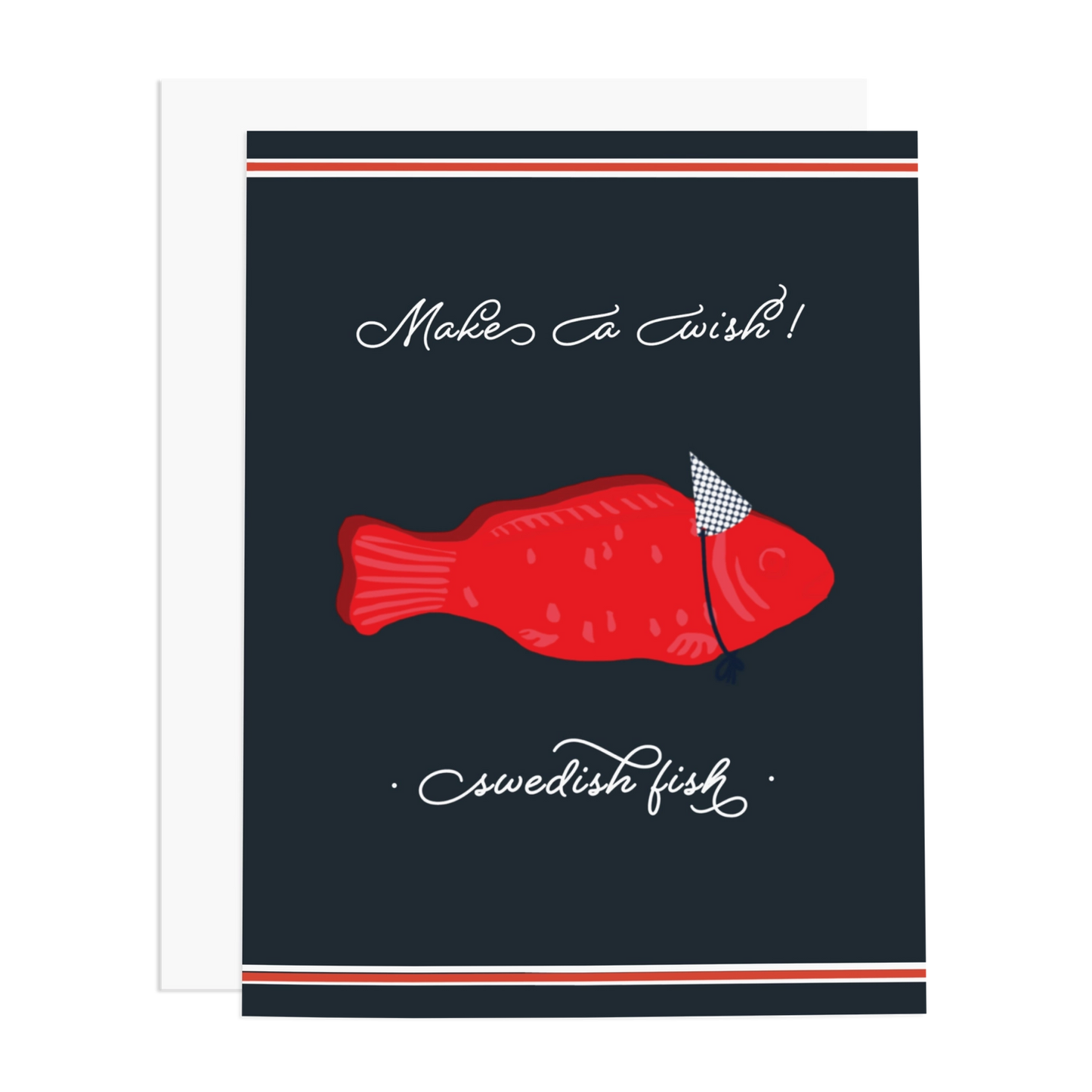 Greeting Cards - Make a Wish Swedish Fish