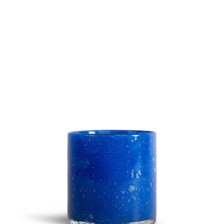 Calore Vase/Candle Holder - Blue (Medium)