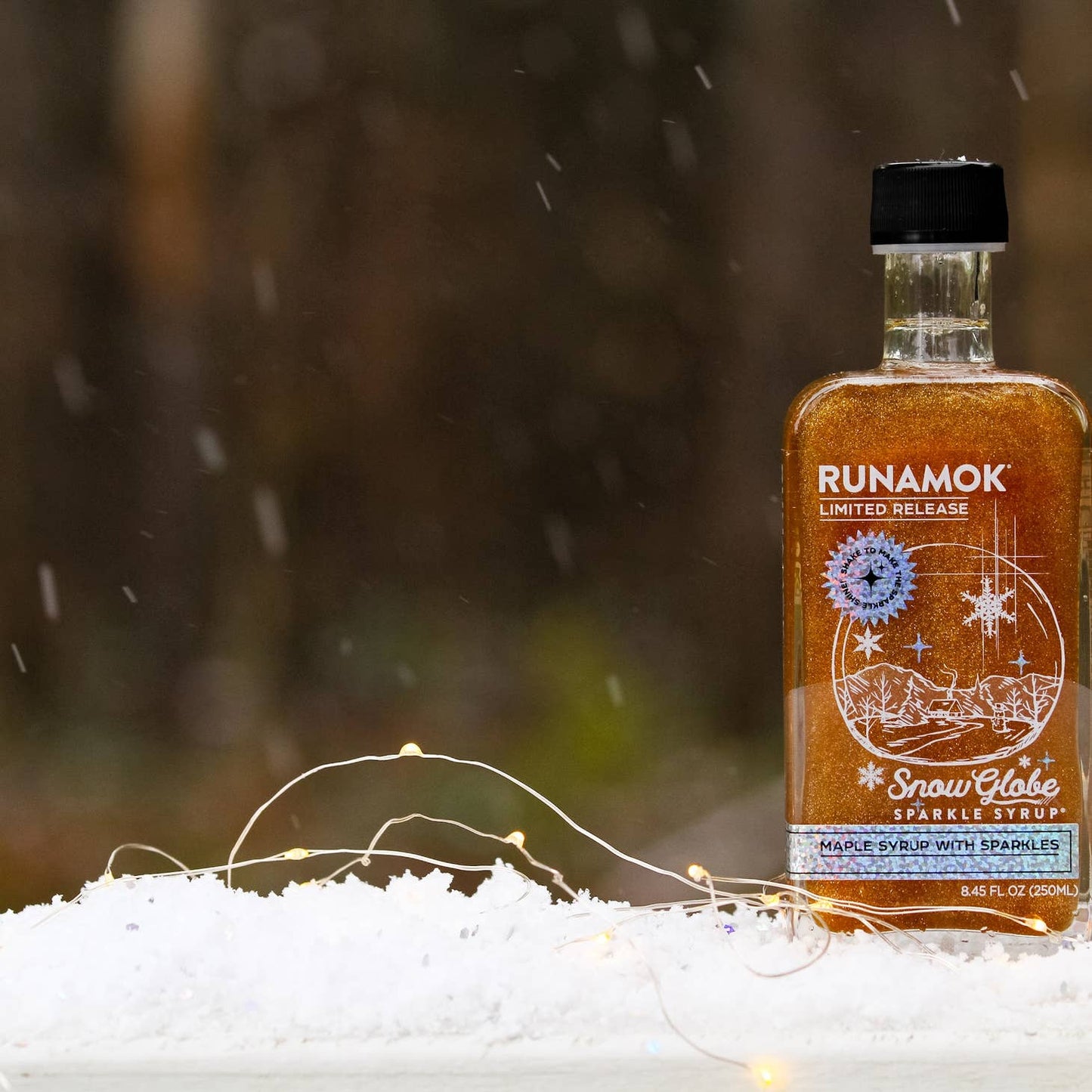 Runamok - Snow Globe Sparkle Syrup 250ml