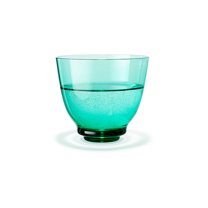 Holmegaard Flow Tumbler - Emerald Green