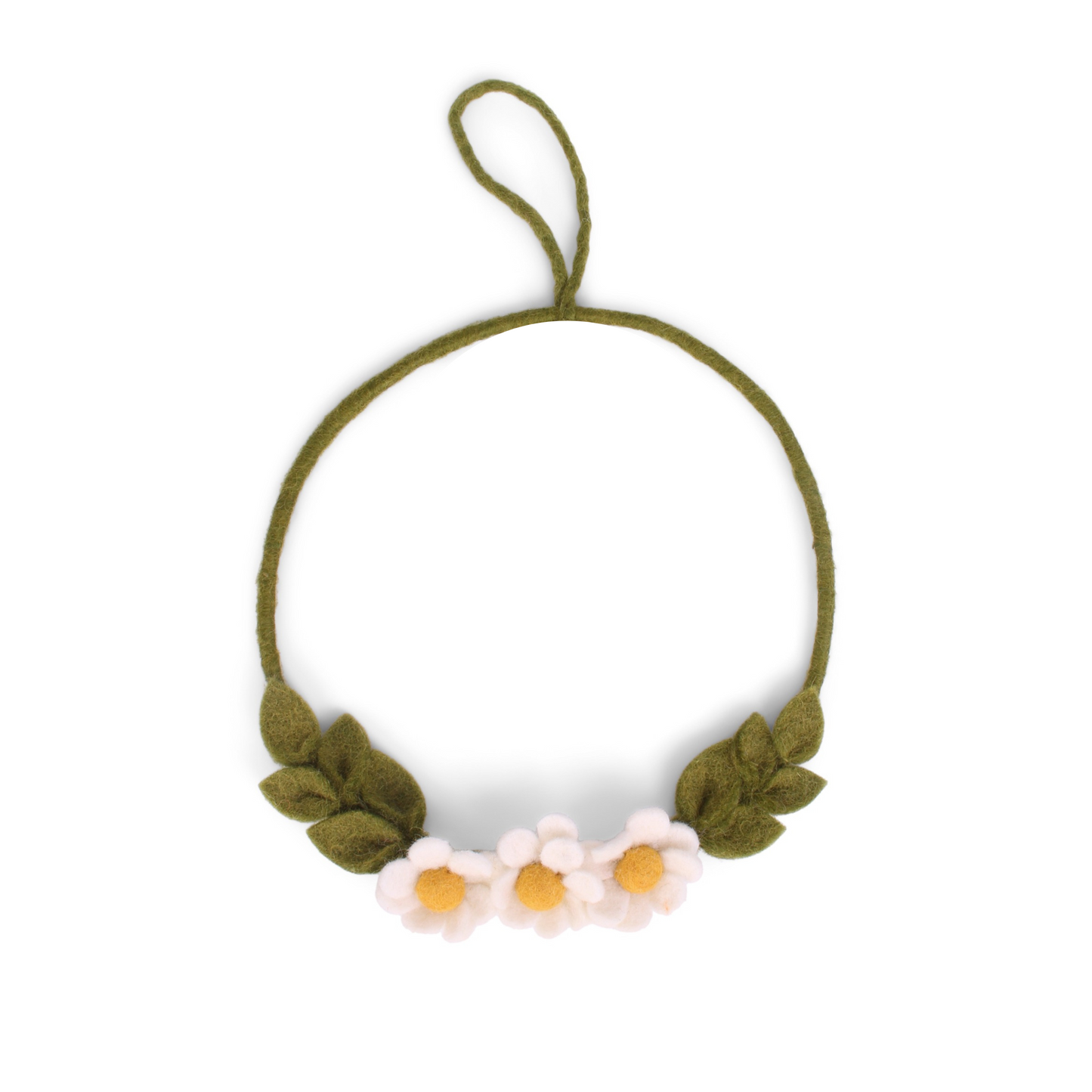 Felt Simple Flower Wreath - Large