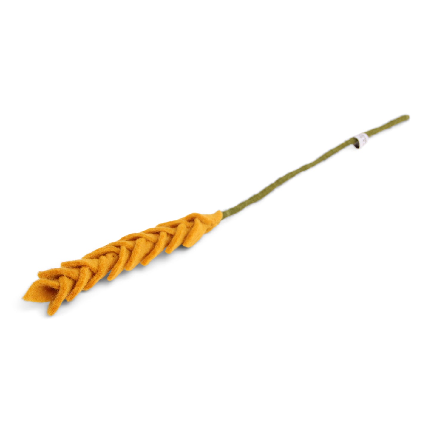 Felt Cornflower Branch - Yellow