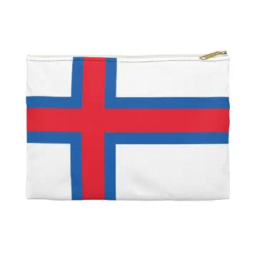 Large Flag Accessory Pouch - Faroe Islands
