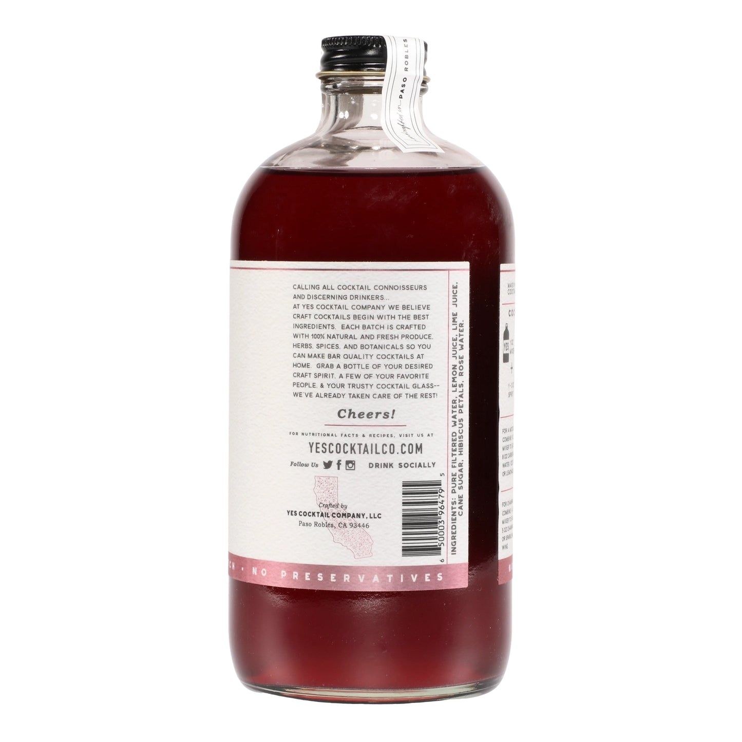 No. 3 Hibiscus Rose Cocktail Mixer