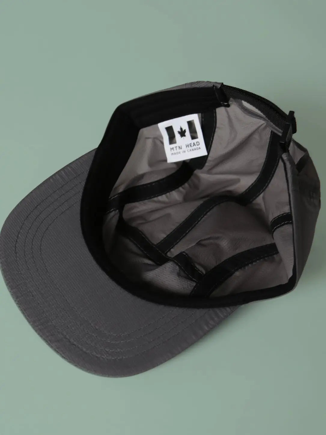 DWR Camp Hat - Steel Grey Packable Ripstop