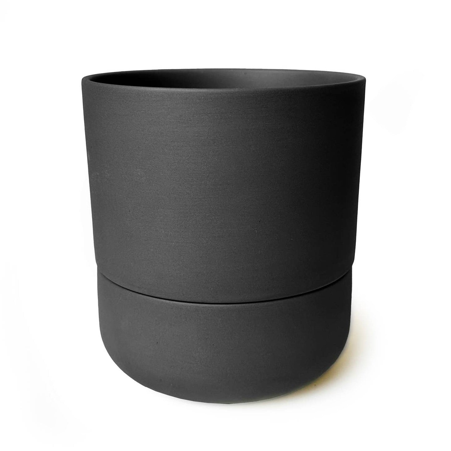 Ryan Self-Watering Plant Pot - Charcoal