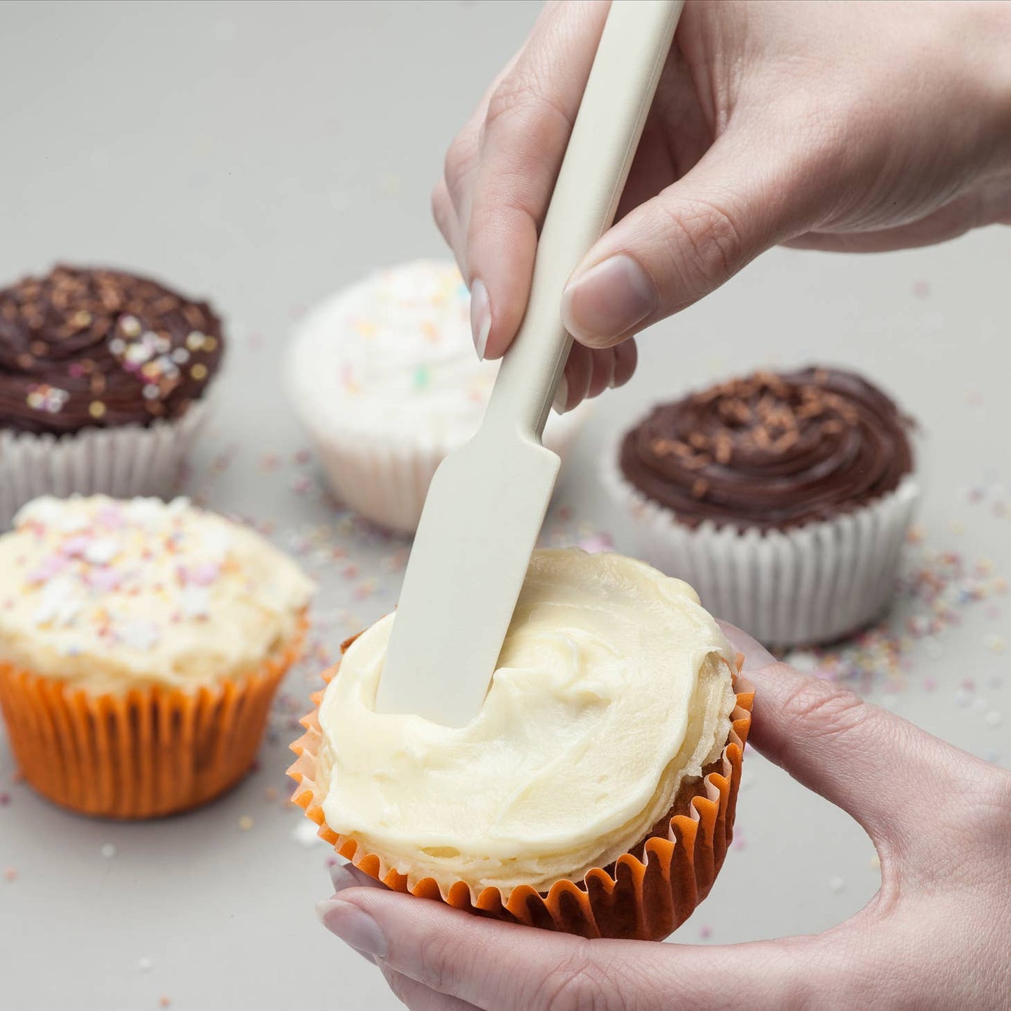 6" Silicone Mini Baking Spatula