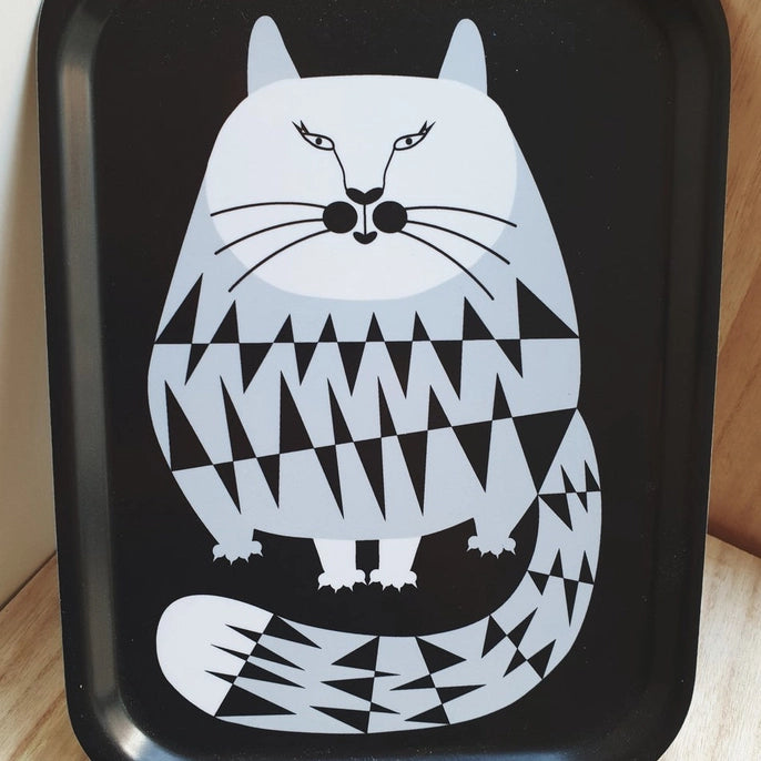 Serving Tray - Moomoo The Cat