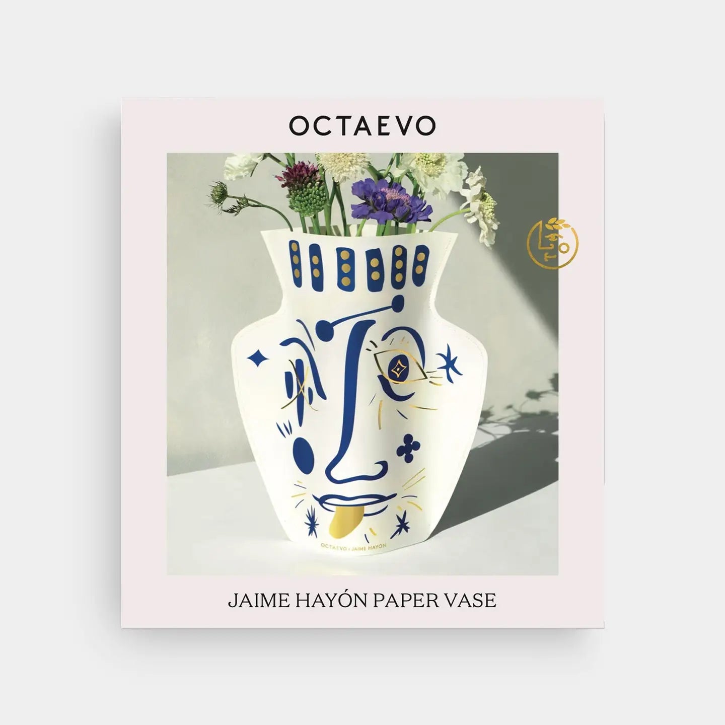 Octaevo Jaime Hayon Paper Vase - White