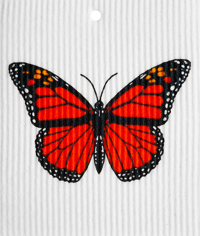 Swedish Dishcloth - Monarch Butterfly