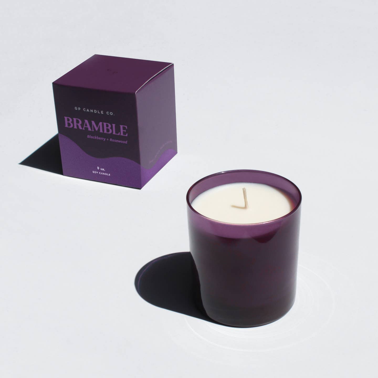 9oz Hue Candle - Bramble (Blackberry + Rosewood)