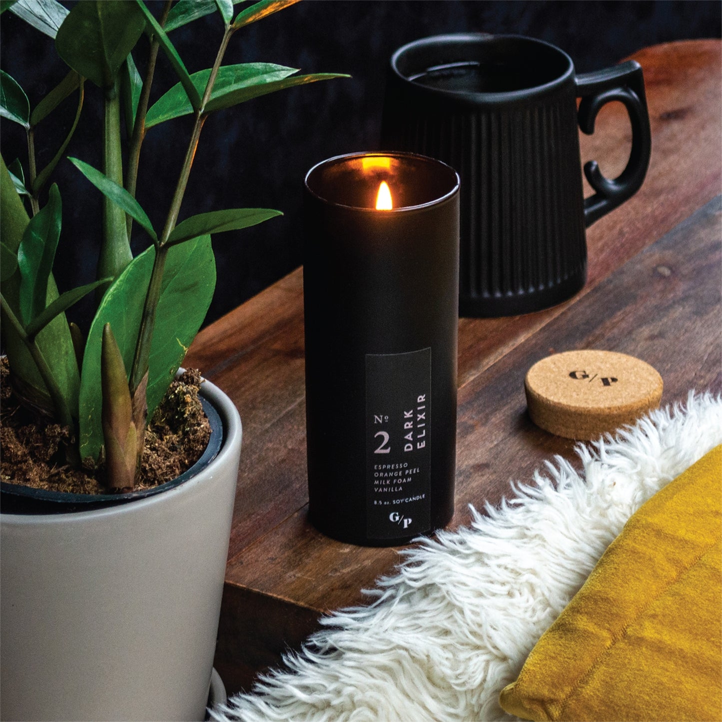 Nocturne 8.5oz Candle - Dark Elixir