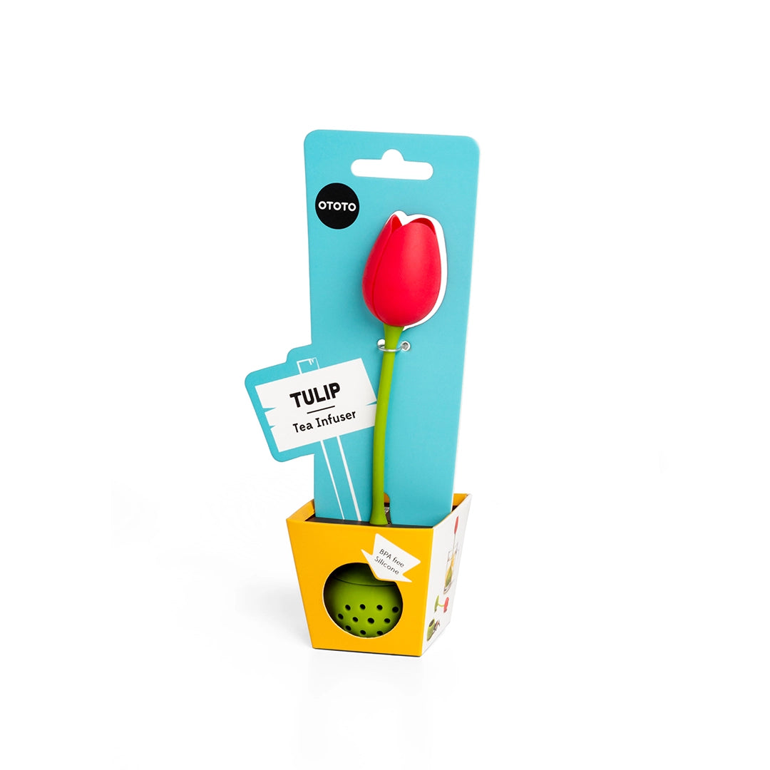 Tulip Tea Infuser - Red