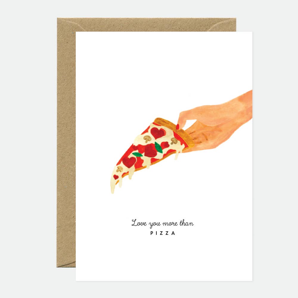 Greeting Cards - Love You Pizza