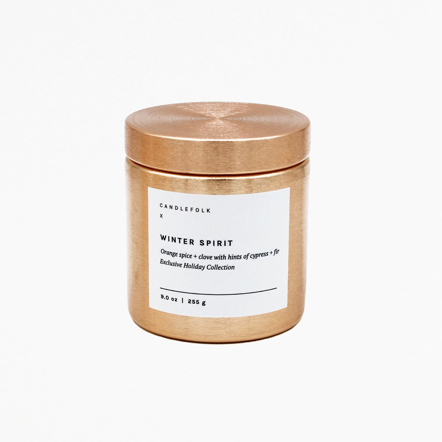 Holiday 9oz Soy Candle - Winter Spirit