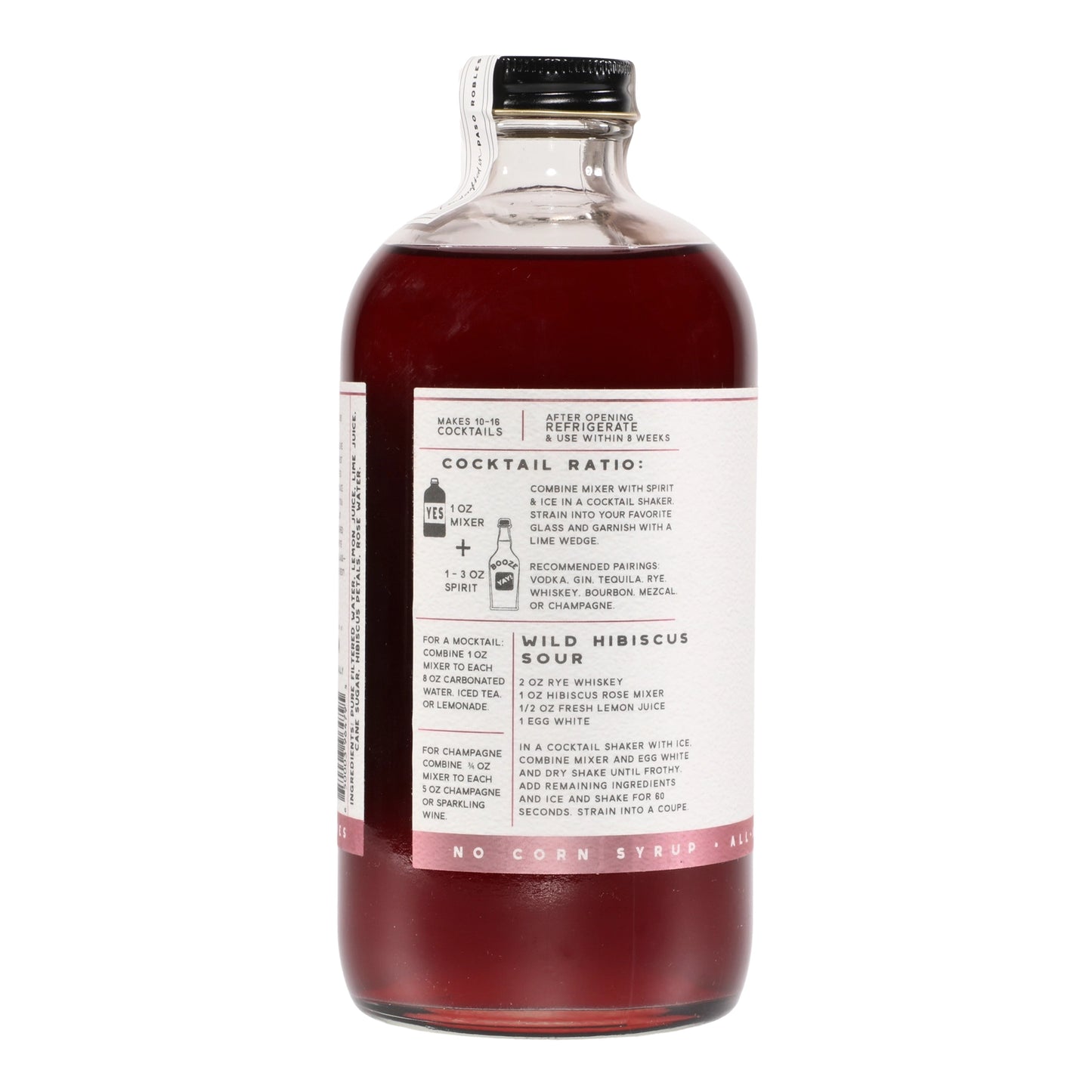 No. 3 Hibiscus Rose Cocktail Mixer