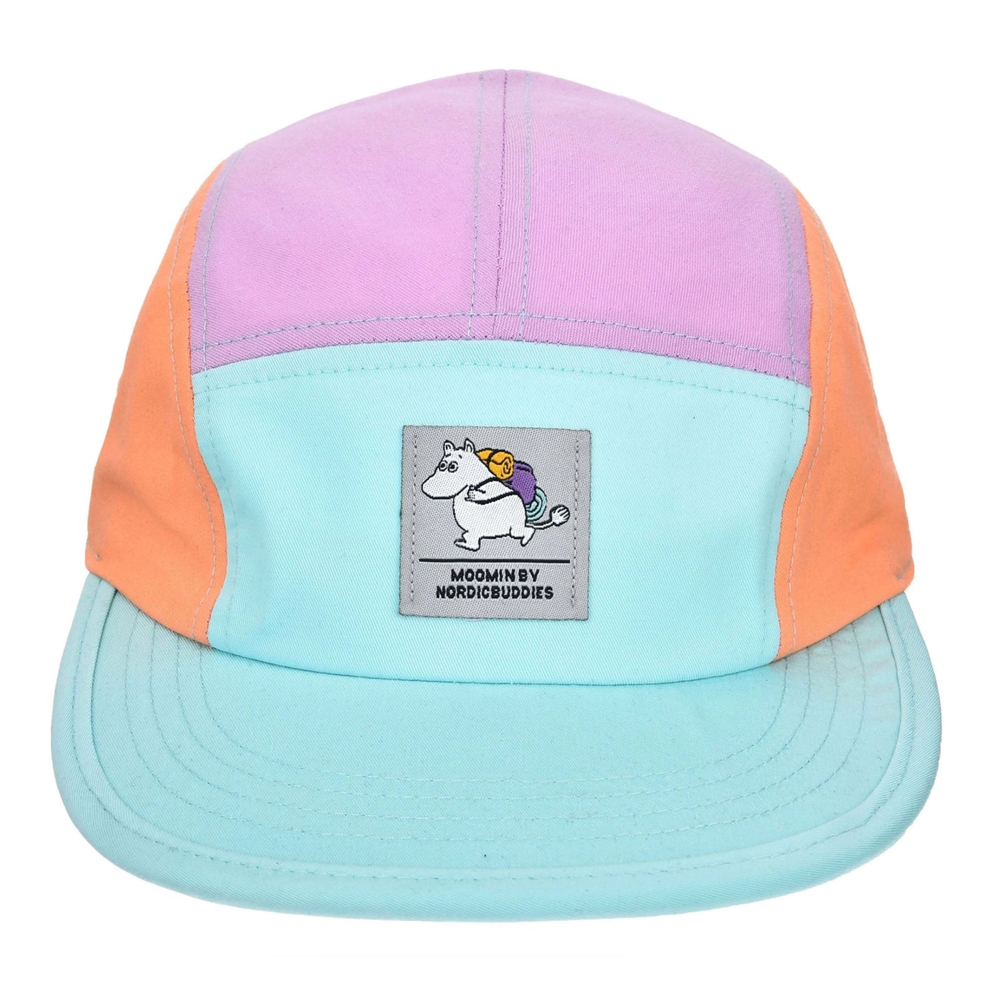 Moomintroll 5 Panel Retro Cap - Multicolor
