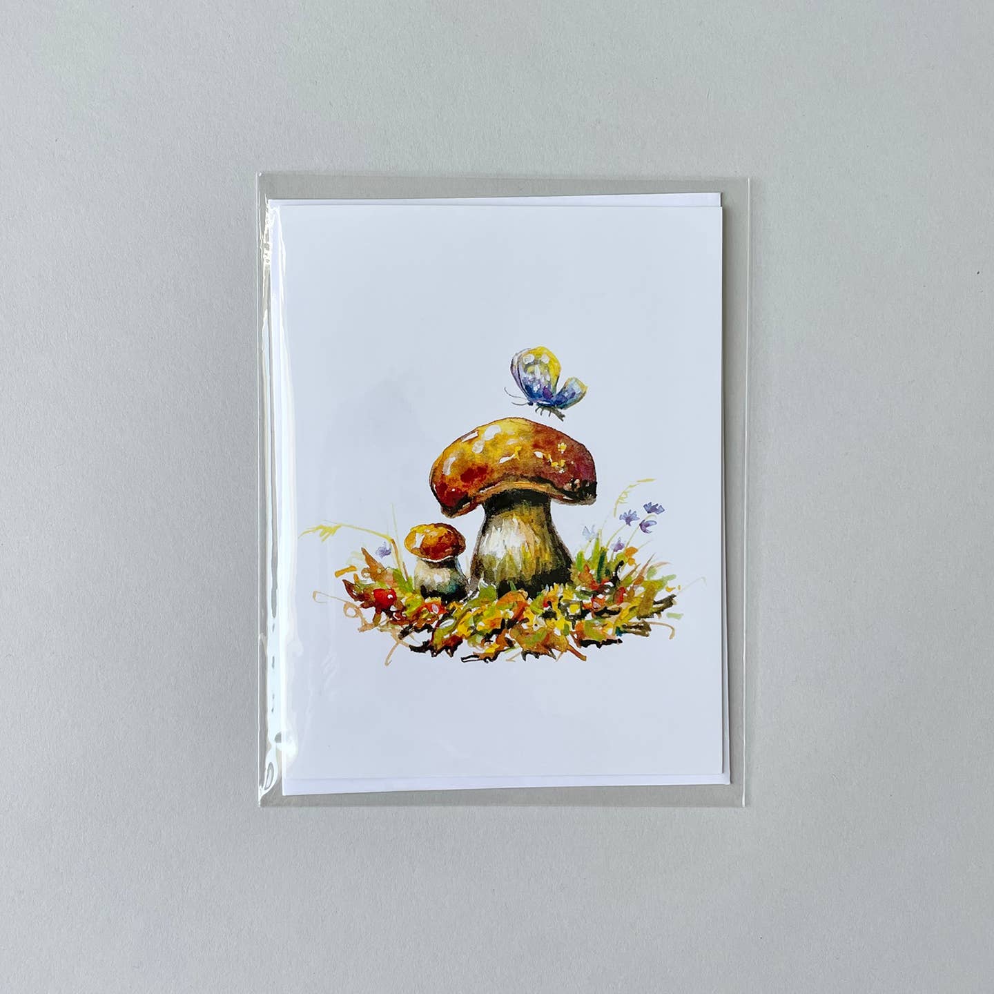Greeting Cards - Brown Mushroom