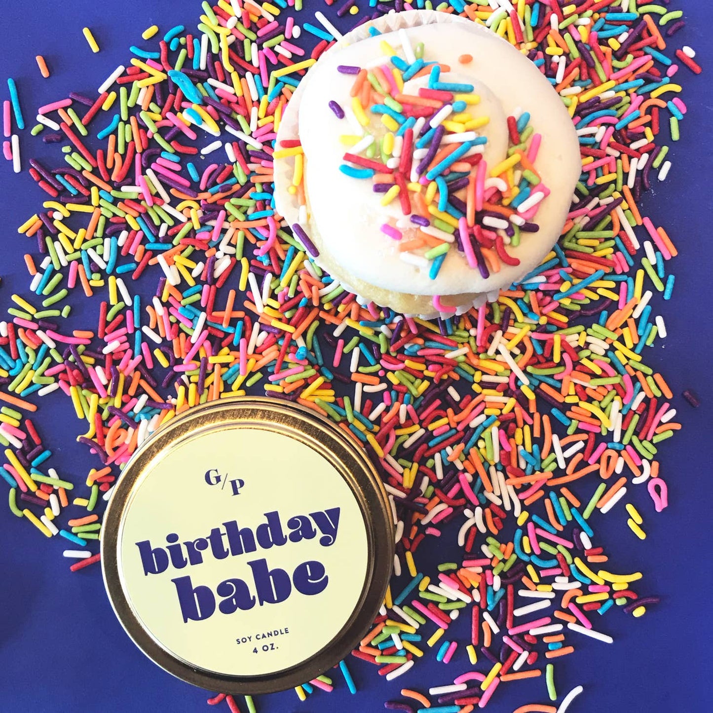 Just Because 4oz Candle Tin - Birthday Babe